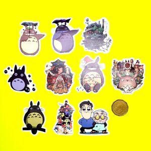 3/$20 Brand New 10x Totoro Waterproof Stickers